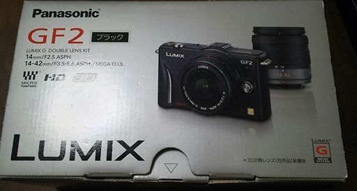 カメラ LUMIX GF2 ブラック