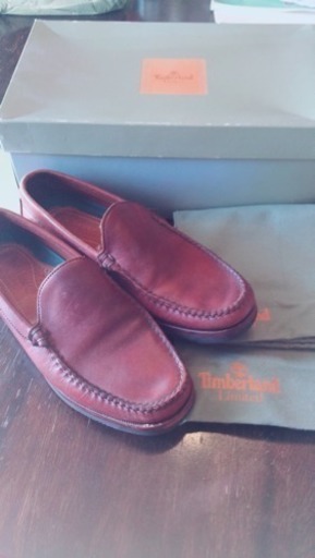 Timberlandの革靴