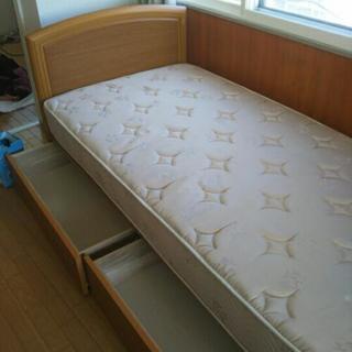 注文 シングルベッド、マットレス売ります 