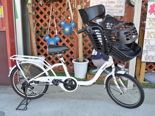 アサヒ 子供乗せ 同乗自転車 2017年購入品 キャリア取り付け可能 ASAHI