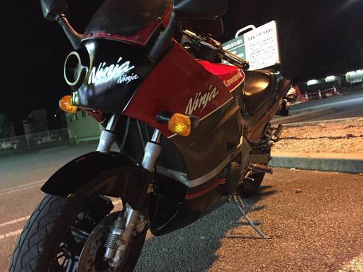 車検2年付 GPｚ400R/Ninja/ニンジャ/忍者 カスタム GPz600R外装 BEET/ヨシムラ/集合管 ゴールドチェーン/ゴールドスプロケ 80年代/旧車/当時物