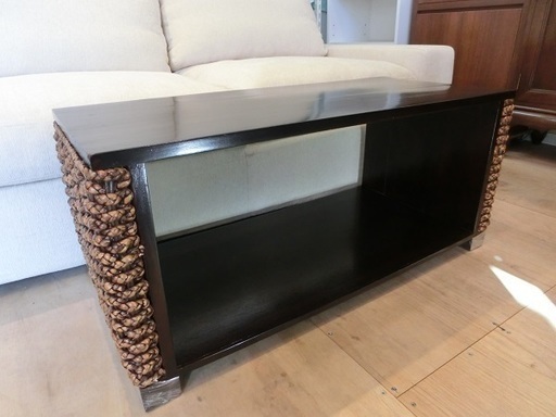【販売終了しました。ありがとうございます。】アジアン家具　テレビボード　/　ローボード　中古品　南国リゾート　バリ風家具