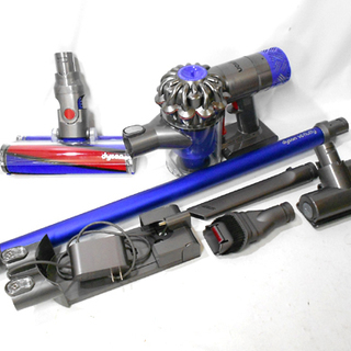 札幌 dyson V6 fluffy ダイソンV6フラフィ コードレスクリーナー ブルー