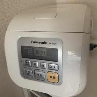 【売約済み】Panasonic 炊飯器