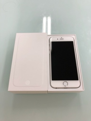 【極美品】iPhone6 64G au シルバー