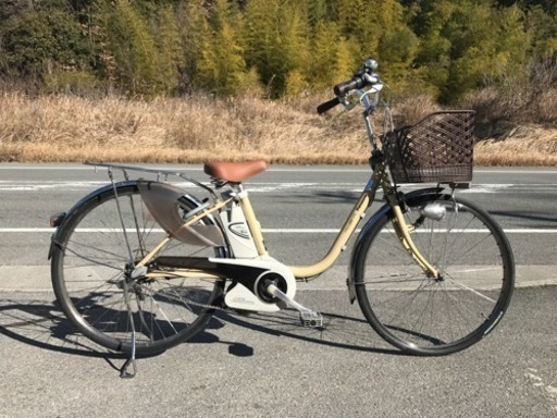 電動自転車 パナソニック viviEX 大容量8ah アイボリー