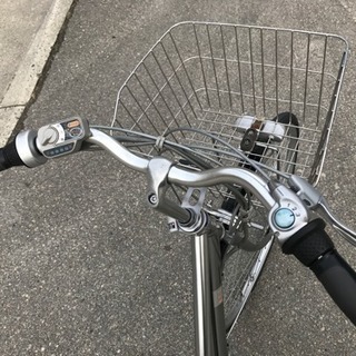 電動自転車 ブリヂストン ACL シルバー 大容量8ah