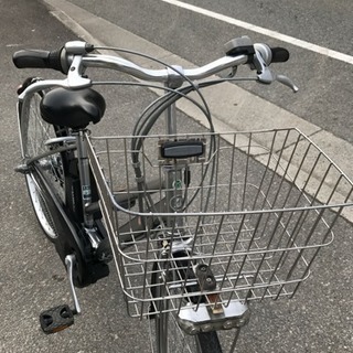 電動自転車 ブリヂストン ACL シルバー 大容量8ah