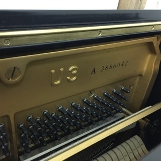 格安諸費用消費税込！調律師整備済のヤマハ中古ピアノ U3A