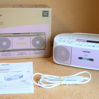 Toshiba 東芝 Ty Cds7 Cdラジオカセットレコーダー ピンクが可愛い