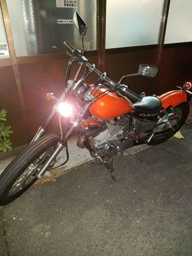 値下げしました！激シブ‼　YAMAHAビラーゴ２５０カスタム車両。