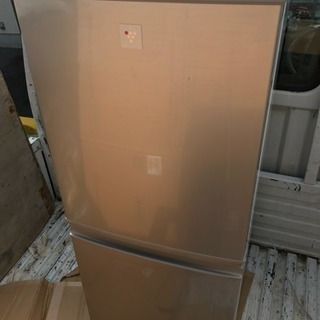 SHARP シャープ 2ドア 冷凍冷蔵庫 SJ-PD14Y-N 137L プラズマクラスター 2014年製