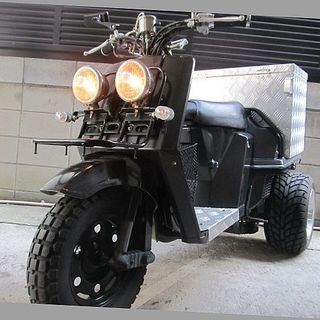 売約済)ホンダ ジャイロX TA01 2ストカスタム 極太タイヤ 足回り