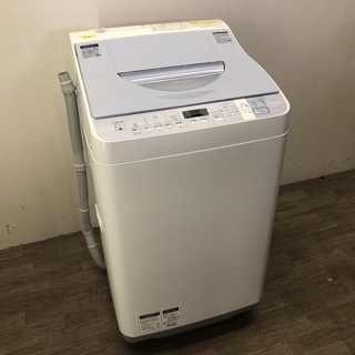 ☆021398　シャープ　5.5㎏洗濯機　乾燥機能付　16年製☆