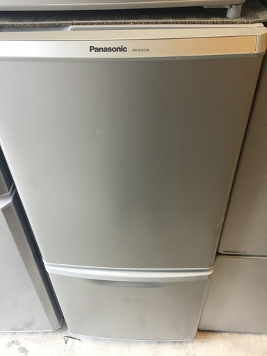 【送料無料・設置無料サービス有り】冷蔵庫 Panasonic NR-B145W-S 中古