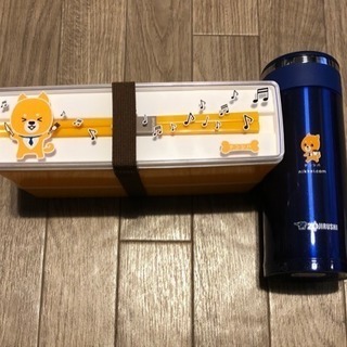 超レア♡NIKKEI マスコット 2段弁当 と 水筒 セット 電...
