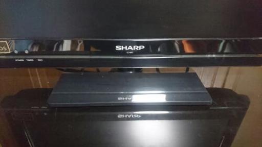 値下げしました★SHARP AQUOSテレビ テレビ台付き★ 中古品