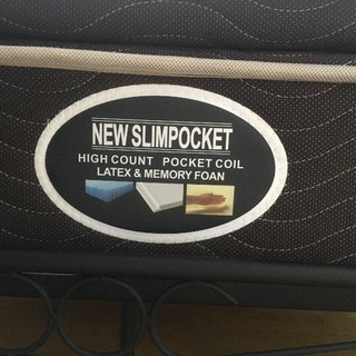 ダブルベッドマットレス、フレーム