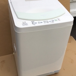 美品・ナショナル・全自動電気洗濯機 5.0Kg ステンレス層 N...