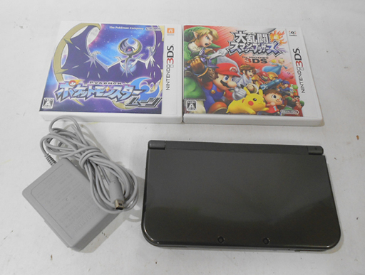 札幌 NEW ニンテンドー 3DS LL ブラック ポケモン ムーン/大乱闘スマッシュブラザーズ付き 白石区