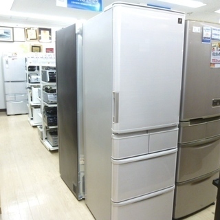 1年保証付。SHARP 大型冷蔵庫