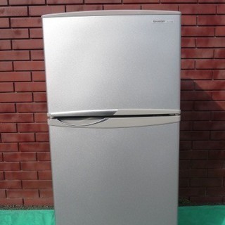 SHARP ノンフロン 冷凍冷蔵庫 SJ-H12W 118L　3861