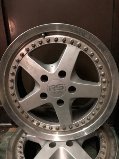 16インチ インパル Rs 7j 8j ４本セット Kit 1015 南河内のタイヤ ホイールの中古あげます 譲ります ジモティーで不用品の処分