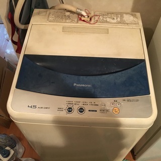 ★無料★パナソニック洗濯機4.5kgタイプ 2009年製 NA-...