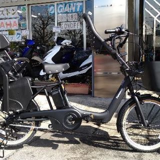 新品パナソニック子供乗せ電動自転車　ギュットアニーズ・ＫＤ　マットジェットブラック　