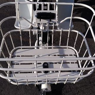 新品ブリヂストン子供乗せ電動自転車　ビッケ　グリＤＤ　ホワイト　BG0B48