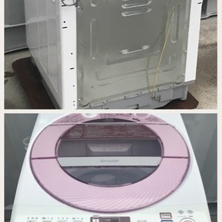 美品！シャープ8kg 2014年製 風乾燥 洗濯機