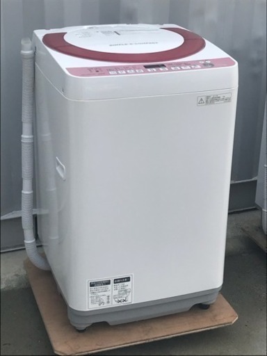 美品！シャープ 7kg 2015年製 風乾燥 洗濯機