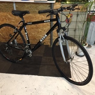 クロスバイク GIOS FATICO ブラック（自転車】THIRDBIKES クロス