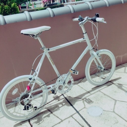 【取引成立】 ミニベロ 自転車 ホワイト
