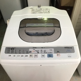 日立 6k洗濯機  白い約束  NW6GY