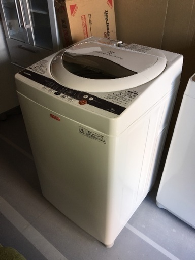 【取付無料‼️】東芝 5.0Kg 洗濯機