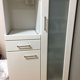 【美品】ニトリ キッチンボード 食器棚