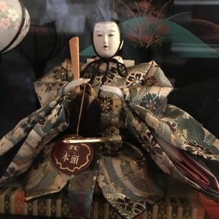 雛人形 本仕立 清峰作 親王飾り ライト付き 雛人形 本仕立 ガラス