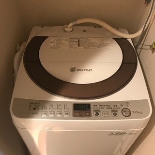 シャープ  Ag給水 洗濯機 7.0kg 2014年製