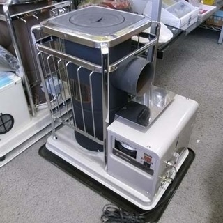 札幌市 2013年製 コロナ 中央設置 煙突ストーブ ＳＶ-1012ＢＳ  