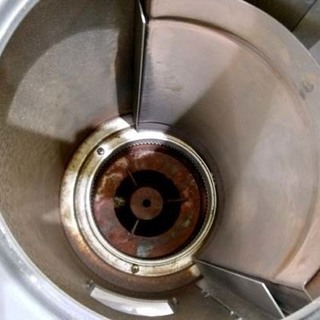 札幌市 2013年製 コロナ 中央設置 煙突ストーブ ＳＶ-1012ＢＳ  