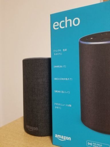 中古　Amazon　echo(new model)チャコールブラック