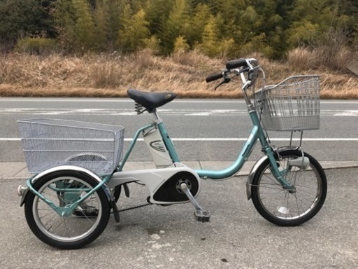 電動自転車 パナソニック 三輪 かろやかライフ 大容量8ah