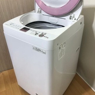 ⭐️美品⭐️SHARP 6.0kg 全自動洗濯機 ES-GE60N-P