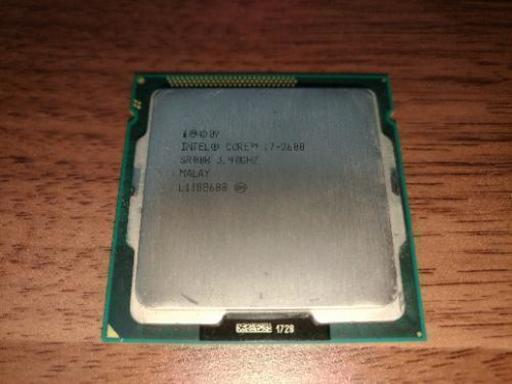 【動作確認済】Core i7-2600 3.4GHz SR00B MALAY L118B688 中古