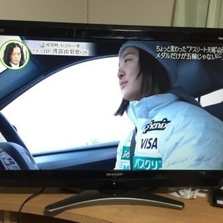2010年製 シャープ32v液晶テレビ リモコン付き
