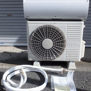 ☆日立ジョンソンコントロールズ HITACHI RAS-JE28E ステンレス・クリーン白くまくん 冷暖房ルームエアコン◆カラッと除湿&健康冷房「涼快」