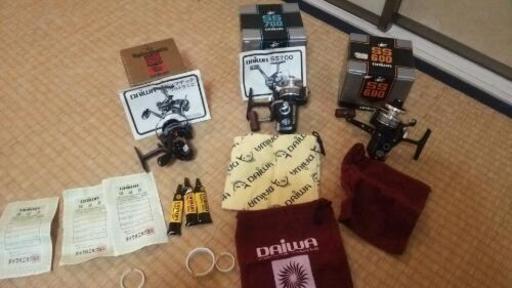 DAIWAの昔のリール ジャンク品です。