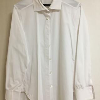 自由区 ホワイトシャツ 白シャツ 40