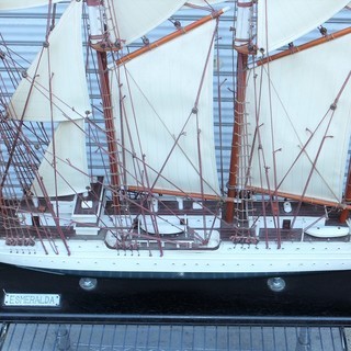 ☆	ESMERALDA エスメラルダ号 大型帆船模型 お部屋のオブジェに◆歴史的な船の模型